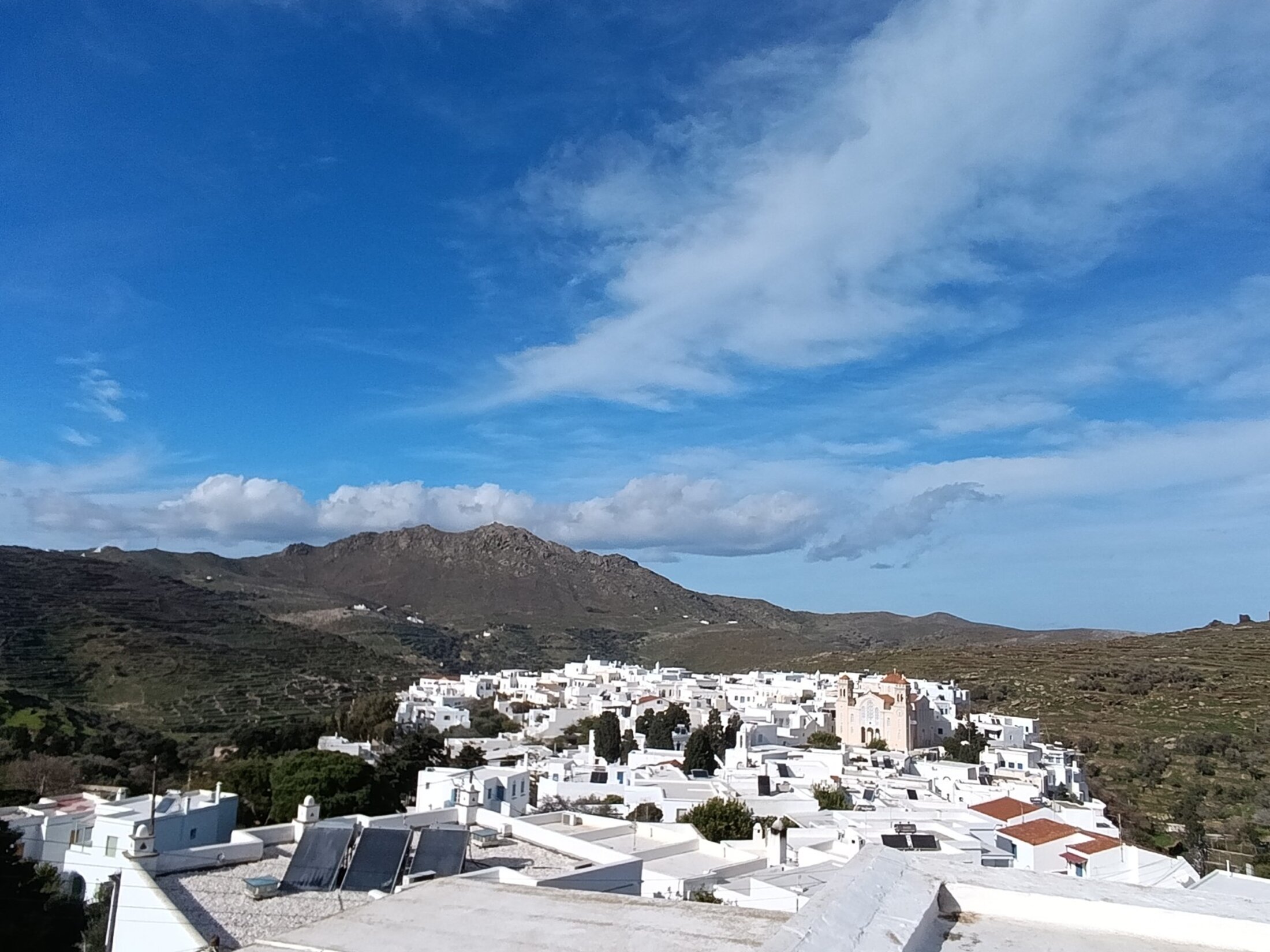 Πανοραμική άποψη του Πύργου Τήνου