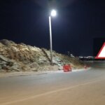 Προσοχή στη στροφή του κόμβου Τριποτάμου – Περιμετρικής: έργα με κιγκλιδώματα, χωρίς φαναράκια τη νύχτα