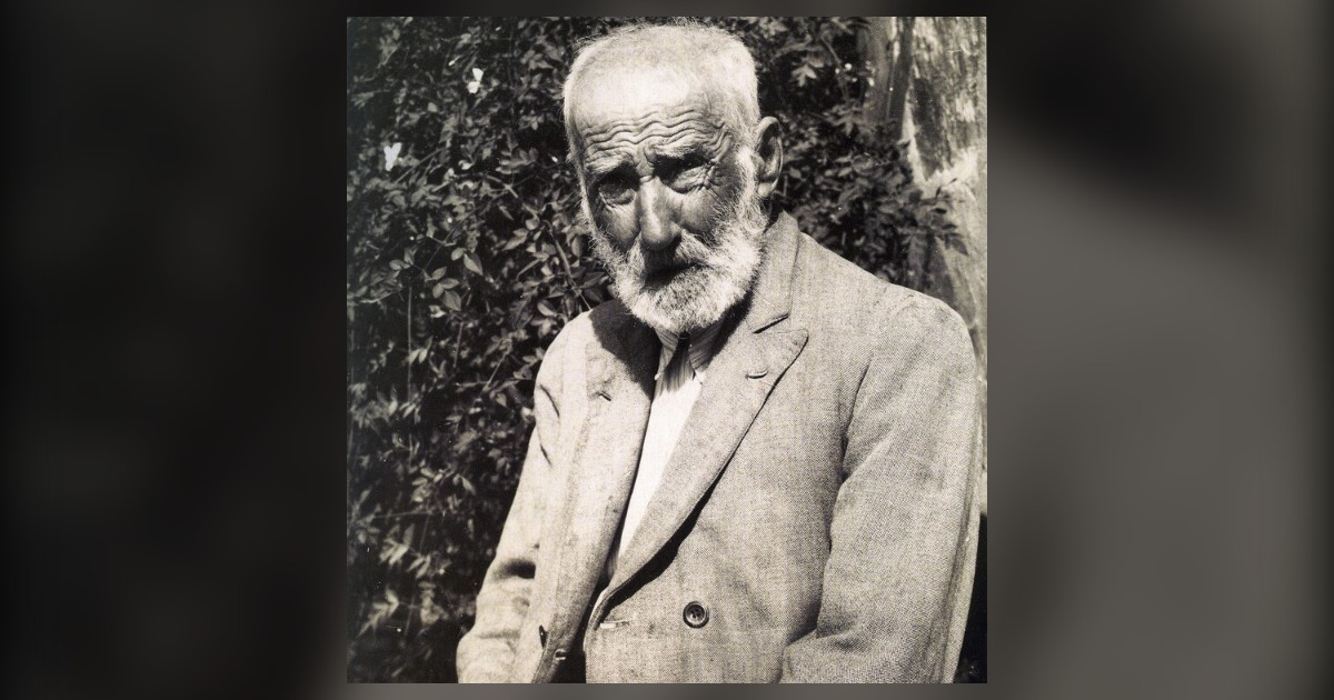 Ο Γιαννούλης Χαλεπάς στον Πύργο Τήνου το 1929