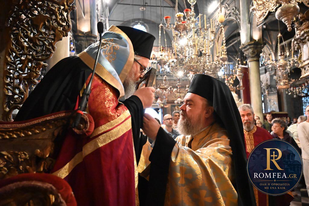 Στιγμιότυπο από την ακολουθία στη Μεγαλόχαρη