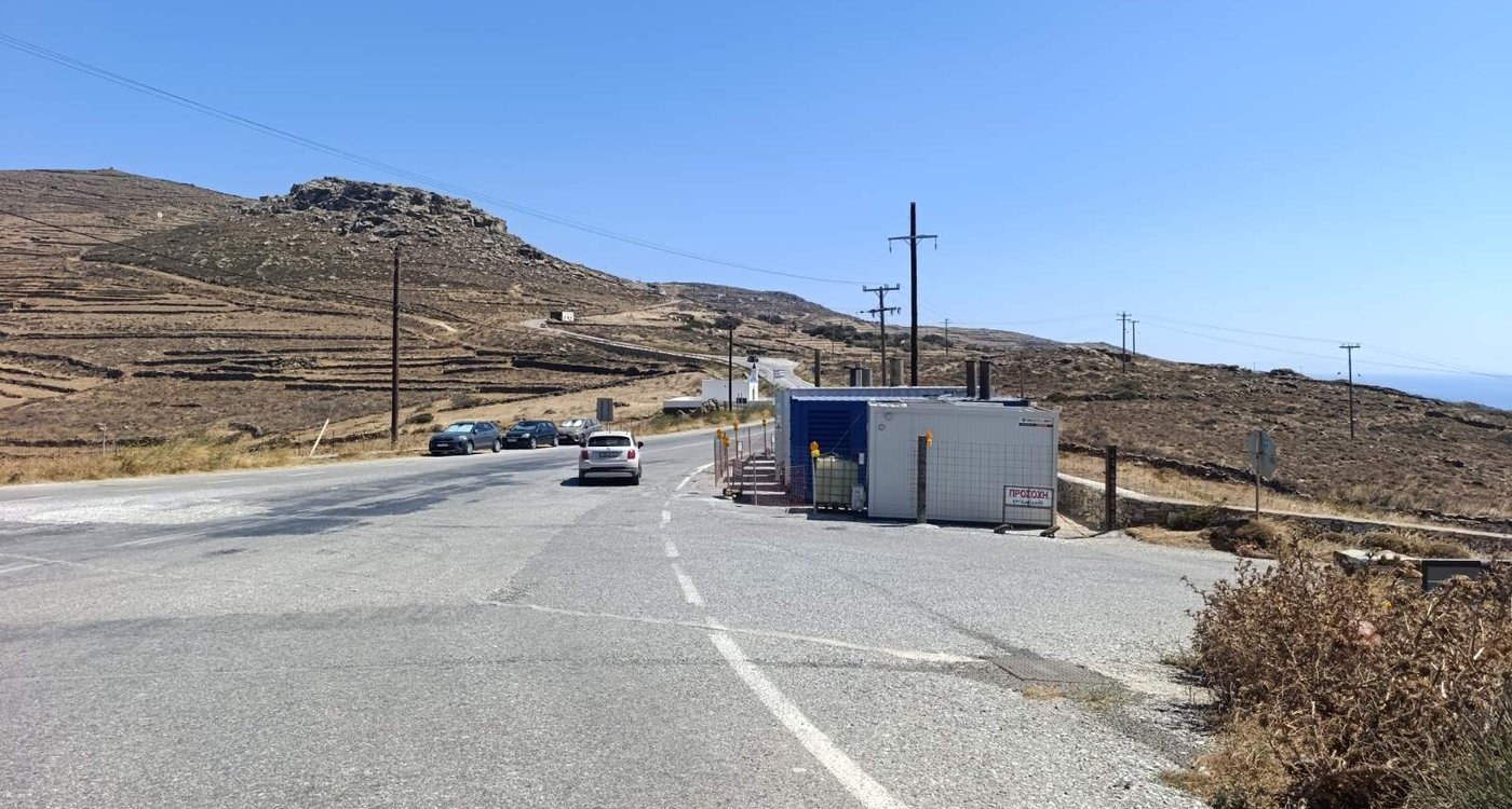 Τα ηλεκτροπαραγωγά ζεύγη της Αγίας Μαρίνας από την πλευρά του δρόμου, Σεπτέμβριος 2026