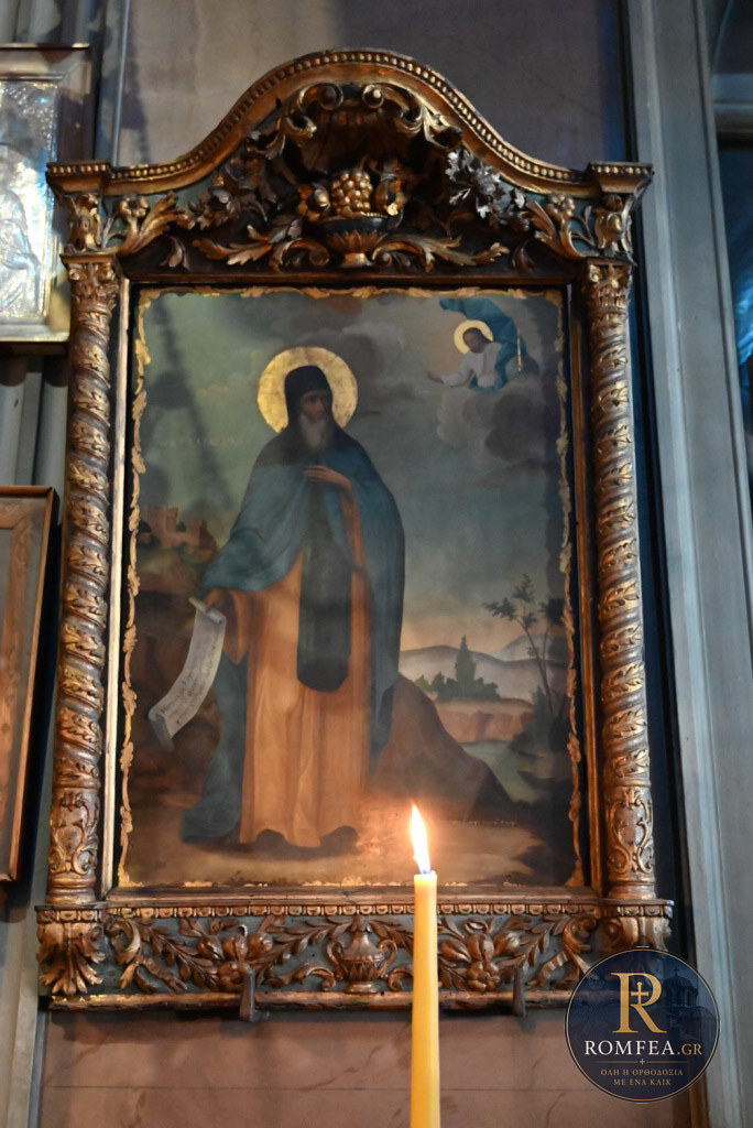 Η εικόνα του Αγίου Αρτεμίου στη Μεγαλόχαρη