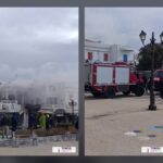 Φωτιά με έκρηξη λόγω εύφλεκτων υλικών στο χρωματοπωλείο της Χώρας: τα βίντεο του Tinos Live TV από τον πρώτο καπνό ως την κατάσβεση — και το «ευχαριστώ» στους πυροσβέστες της Τήνου