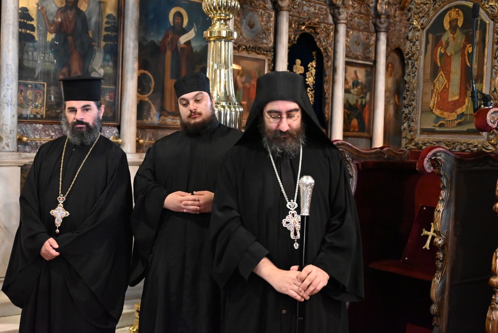 Κληρικοί της Μητρόπολης Ταμασού στη Μεγαλόχαρη